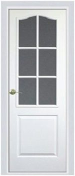Фото двери Модель ДО «Классика» белая ПВХ Ростра купить в Гомеле