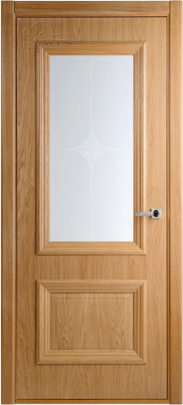 Фото двери Франческа дуб со стеклом BELWOODDOORS купить в Гомеле
