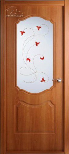 Фото двери Перфекта орех миланский со стеклом BELWOODDOORS купить в Гомеле