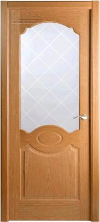 Фото двери Милан дуб со стеклом BELWOODDOORS купить в Гомеле