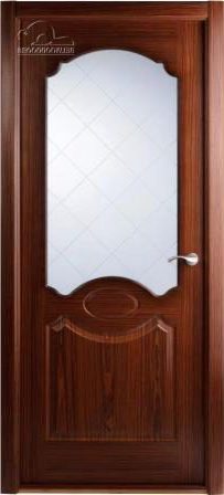 Фото двери Милан падук со стеклом BELWOODDOORS купить в Гомеле