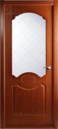 Фото двери Милан кедр со стеклом BELWOODDOORS купить в Гомеле