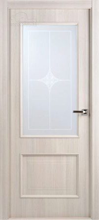 Фото двери Палермо ясень скандинавский со стеклом BELWOODDOORS купить в Гомеле