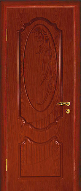 Фото двери ДГ Ария красное дерево Мариам купить в Гомеле