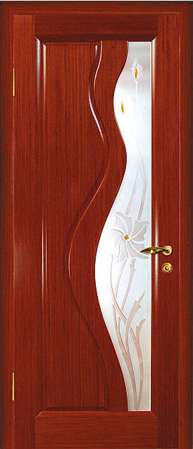 Фото двери ДО Ниагара красное дерево Мариам купить в Гомеле