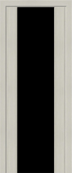 Фото двери ДО Сан-Ремо 01 беленый дуб мелинга черный триплекс Одинцово купить в Гомеле