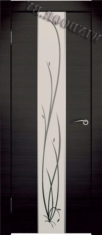 Фото двери ПО Гранд венге белое стекло Ростра купить в Гомеле