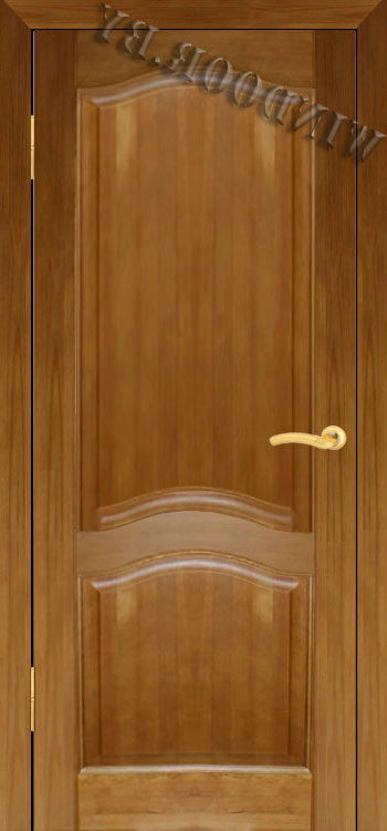 Фото двери Модель №7 ДГ светлый лак Поставы купить в Гомеле