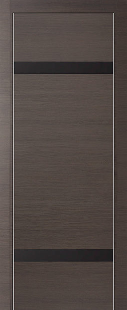 Фото двери 3Z Грей Кроскут черный матовый лак ProfilDoors купить в Гомеле