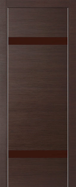 Фото двери 3Z Венге Кроскут коричневый глянцевый лак ProfilDoors купить в Гомеле
