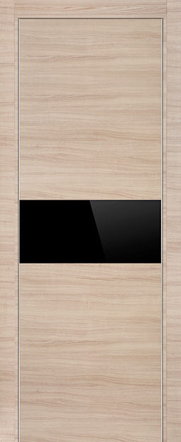 Фото двери 4Z Капучино Кроскут черный глянцевый лак ProfilDoors купить в Гомеле