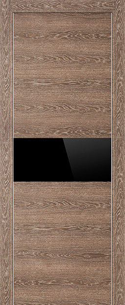 Фото двери 4Z Дуб Транкайс светлый черный глянцевый лак ProfilDoors купить в Гомеле