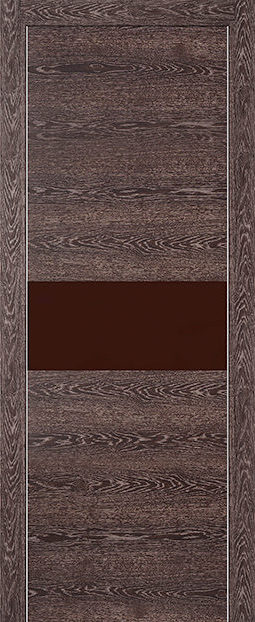 Фото двери 4Z Дуб Транкайс темный коричневый глянцевый лак ProfilDoors купить в Гомеле