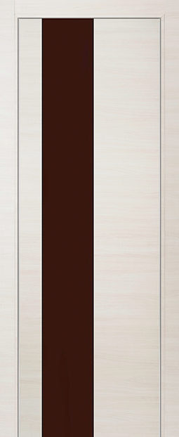 Фото двери 5Z Эшвайт Кроскут коричневый глянцевый лак ProfilDoors купить в Гомеле