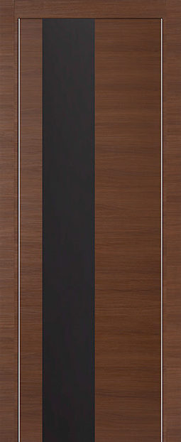 Фото двери 5Z Малага Черри Кроскут черный матовый лак ProfilDoors купить в Гомеле