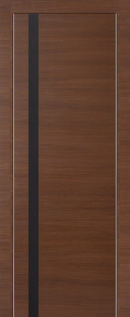 Фото двери 6Z Малага Черри Кроскут черный матовый лак ProfilDoors купить в Гомеле