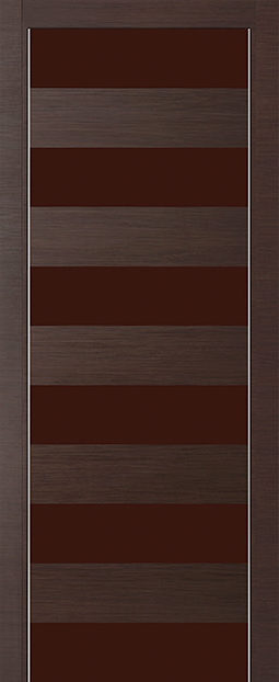 Фото двери 8Z Венге Кроскут коричневый глянцевый лак ProfilDoors купить в Гомеле