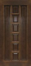 Фото двери ДГ модель № 11 темный лак Поставы купить в Гомеле