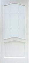 Фото двери ДО модель № 7 белый лоск Поставы купить в Гомеле