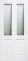 Фото двери ДО модель № 15 белый лоск Поставы купить в Гомеле