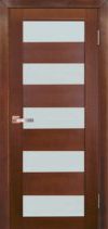 Фото двери Дверь Модель №2 ЧО Ореховый, мателюкс Вудрев купить в Гомеле