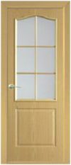 Фото двери Модель ДО «Классика» светлый дуб Ростра купить в Гомеле