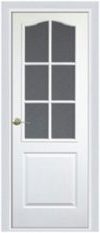Фото двери Модель ДО «Классика» белая ПВХ Ростра купить в Гомеле
