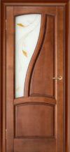 Фото двери ПЧ «Рафаэль» махагон Вилейка купить в Гомеле