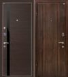 Фото двери М 6 Венге - кроскут черный глянец МеталЮр купить в Гомеле