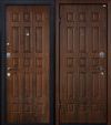Фото двери М 3 темный орех МеталЮр купить в Гомеле