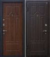 Фото двери М 5 темный орех МеталЮр купить в Гомеле