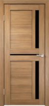 Фото двери Модель «Duplex 3» золотой дуб черное стекло Веллдорис купить в Гомеле