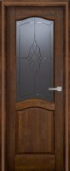 Фото двери ДО «Лео» античный орех Вилейка купить в Гомеле