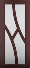 Фото двери Модель 13-02 махагон Дорвуд купить в Гомеле