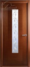 Фото двери Классика Люкс орех со стеклом BELWOODDOORS купить в Гомеле