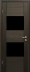 Фото двери 21x Венге мелинга Триплекс черный ProfilDoors купить в Гомеле