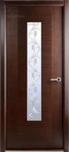 Фото двери Классика люкс венге со стеклом BELWOODDOORS купить в Гомеле
