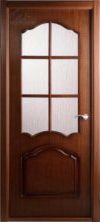 Фото двери Каролина орех с раскладкой BELWOODDOORS купить в Гомеле