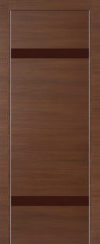 Фото двери 3Z Малага Черри Кроскут коричневый глянцевый лак ProfilDoors купить в Гомеле
