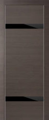 Фото двери 3Z Грей Кроскут черный глянцевый лак ProfilDoors купить в Гомеле