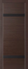Фото двери 3Z Венге Кроскут черный матовый лак ProfilDoors купить в Гомеле