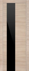 Фото двери 5Z Капучино Кроскут черный глянцевый лак ProfilDoors купить в Гомеле
