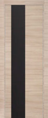 Фото двери 5Z Капучино Кроскут черный матовый лак ProfilDoors купить в Гомеле