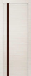 Фото двери 6Z Эшвайт Кроскут коричневый глянцевый лак ProfilDoors купить в Гомеле