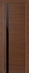 Фото двери 6Z Малага Черри Кроскут черный глянцевый лак ProfilDoors купить в Гомеле
